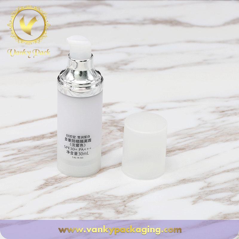 Empty Luxury Cosmetic Bottle Packaging,Airless Lotion Bottle, Airless Serum Bottle