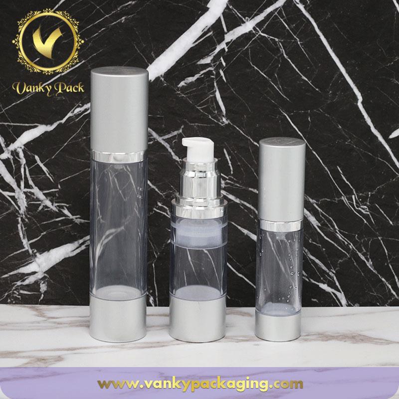 Wholesale Cosmetic Set 15ml 30ml 50ml Lotion Serum Airless Bottle with Pump