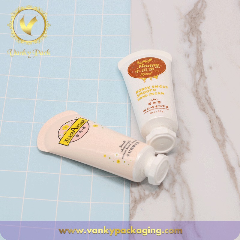 Cosmetic Packing Collapsible Plastic Handcream Tube