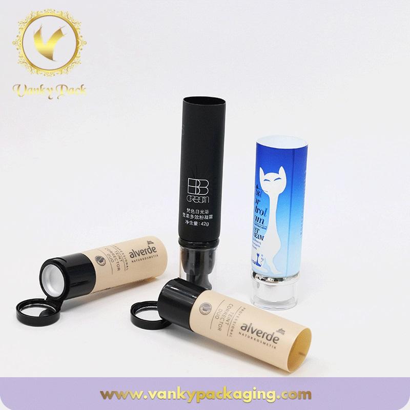 Newest Factory Sale Collapsible Cosmetic Aluminum Tube For Packaging