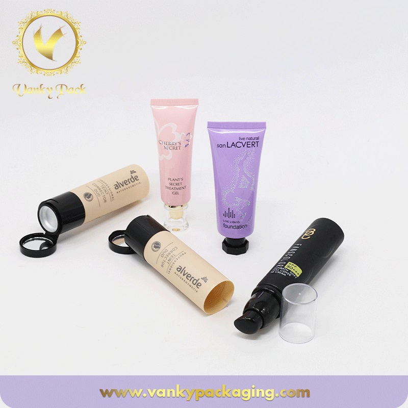 Newest Factory Sale Collapsible Cosmetic Aluminum Tube For Packaging