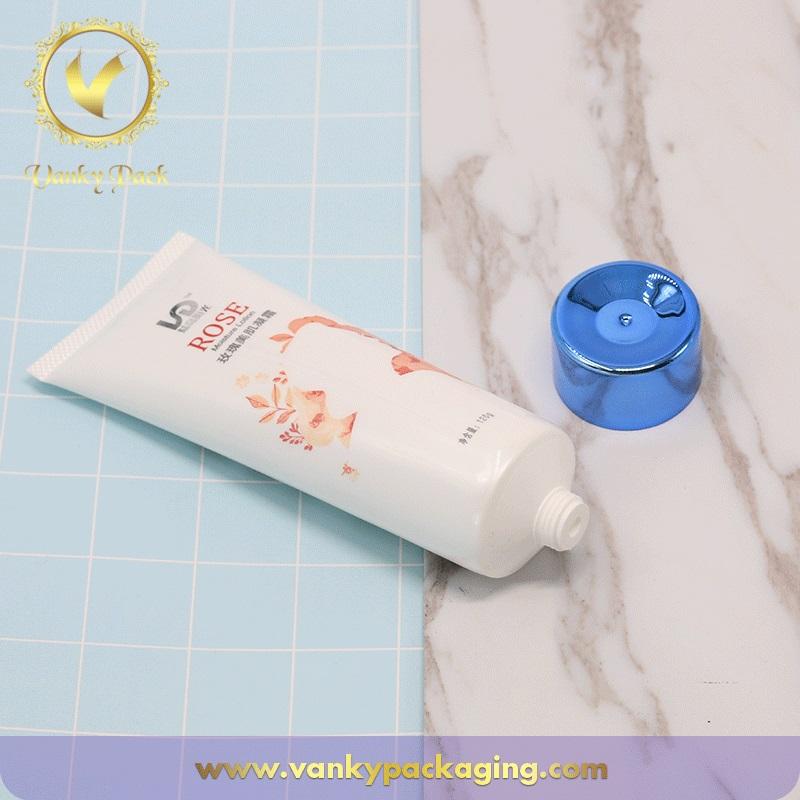 Large Cosmetic Plastic PE Round Tubes for Packing Cream Lotion