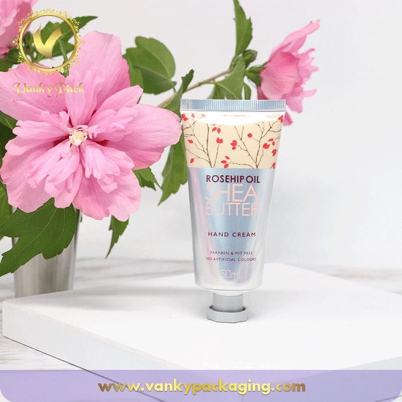 Aluminum plastic tube hand cream cosmetic packaging