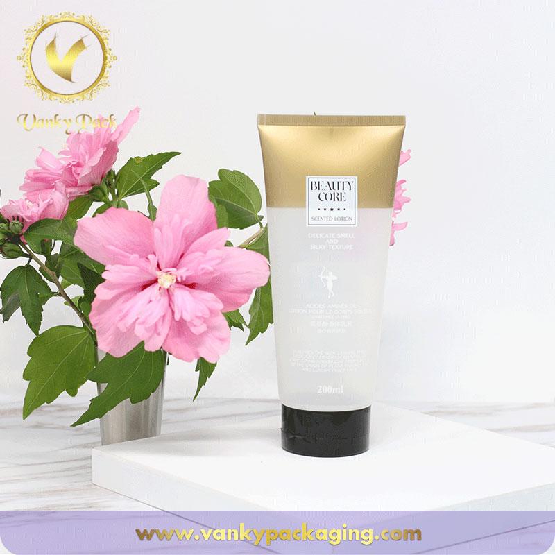 Plastic Cosmetic Soft Pe Tube Empty Cosmetic Packaging Wholesale