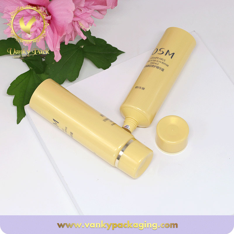 Round facial cream tubes cosmetic packaging from China supplier