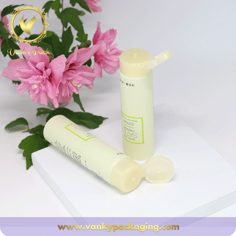 Matt Colored multiple- choice LDPE plastic cosmetic tube for hand face cream packaging
