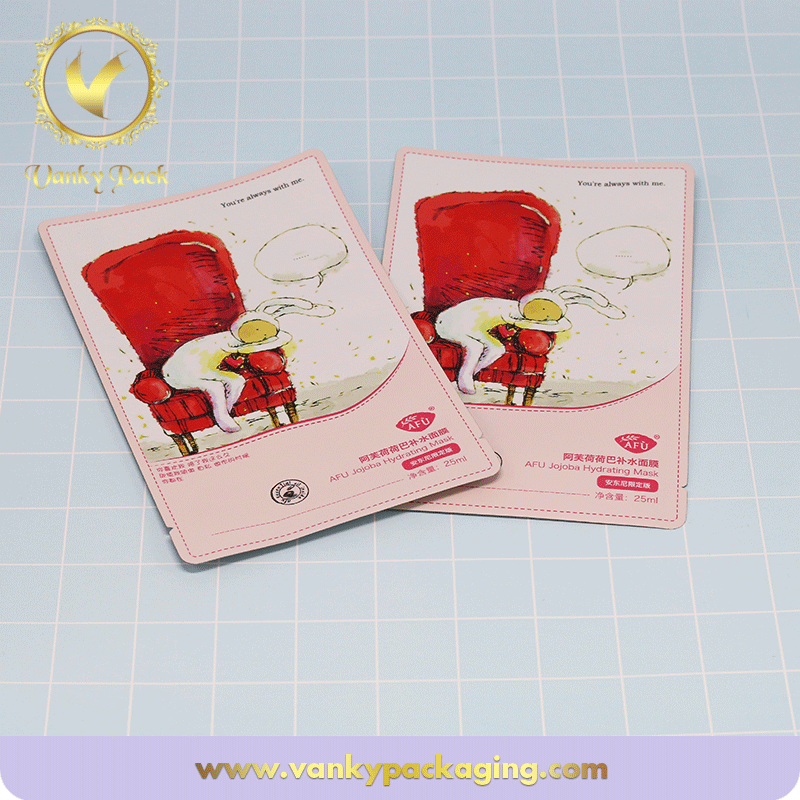 aluminum foil facial mask packaging bag