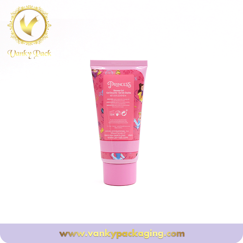 Cosmetic Cream Packaging Empty Plastic Soft Tubes With Screw Cap