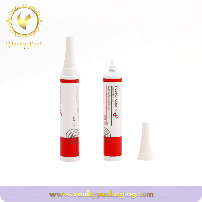 Squeeze Type Cosmetic Packaging Tube 15g 20g Eye Cream Cosmetic Tube
