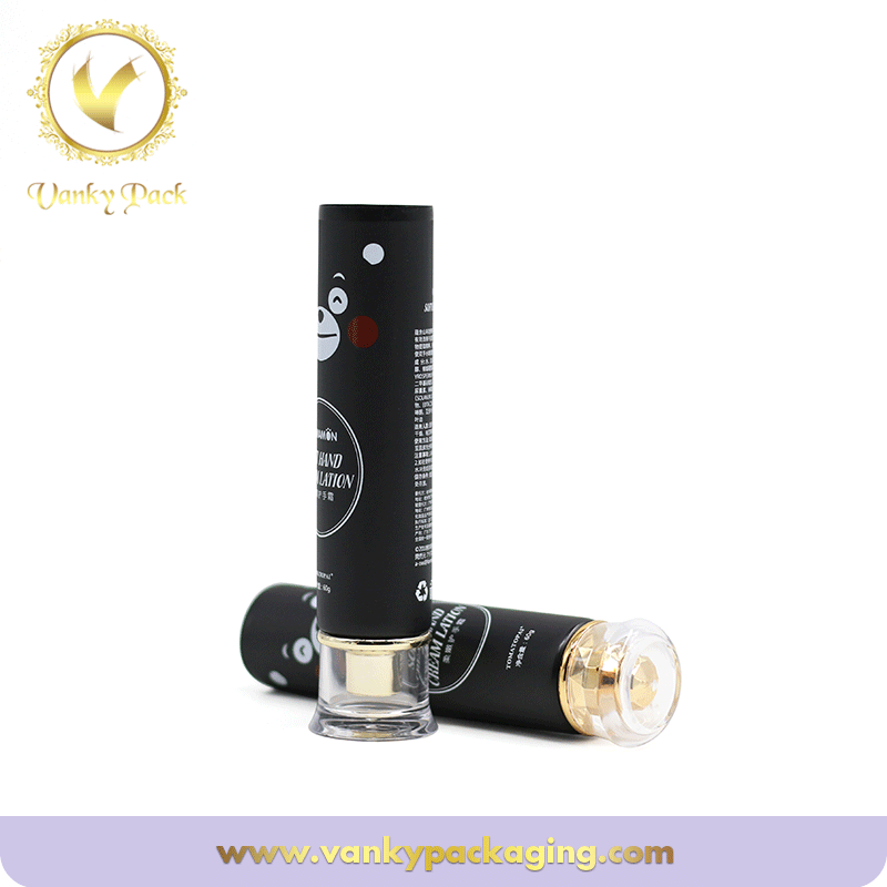 Very Beautiful Empty Squeeze Tubes For Cosmetic Packaging With Acrylic Cap
