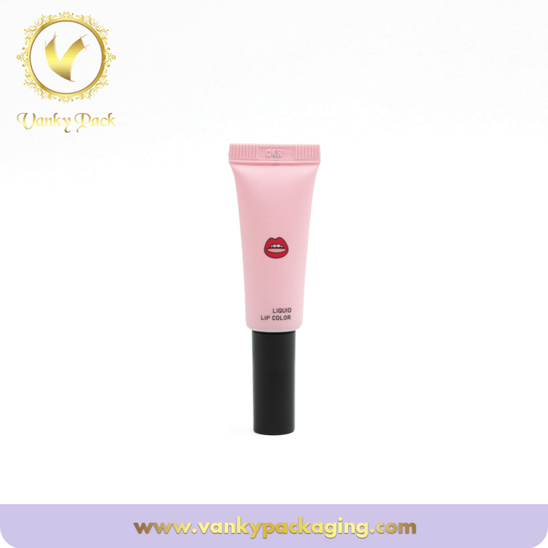 Customized Cosmetic Plastic Packaging Tube For Lip Care