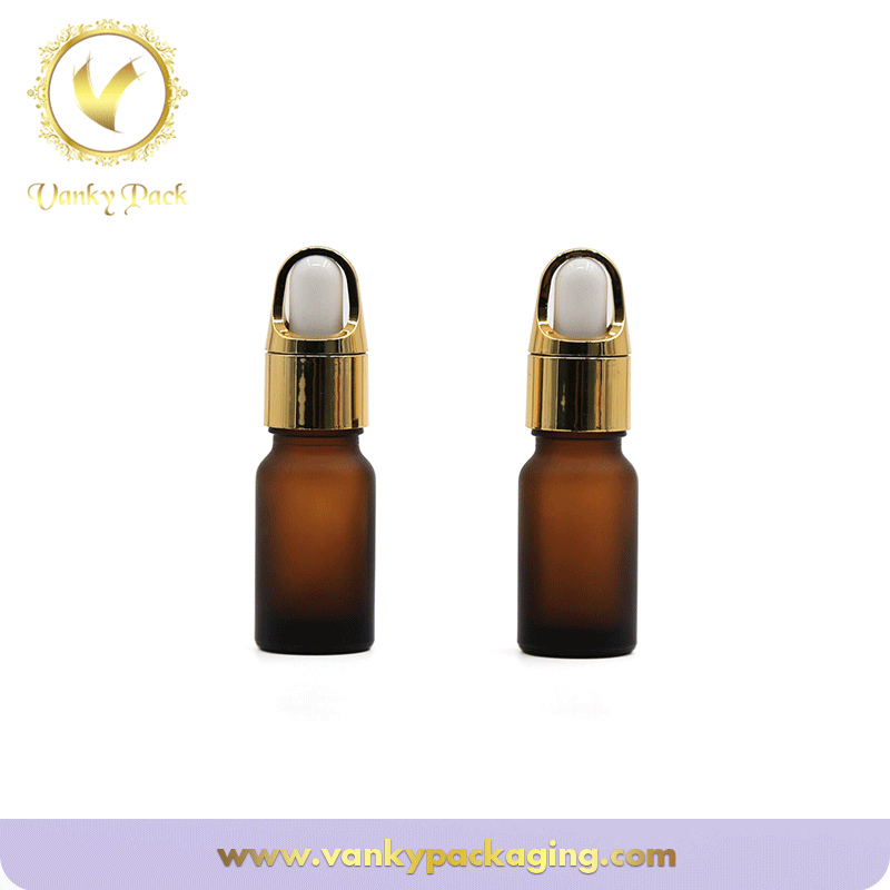  Hot Sale 10ml 30ml 50ml 100ml Cosmetic amber glass bottle Essential Oil Dropper Bottle