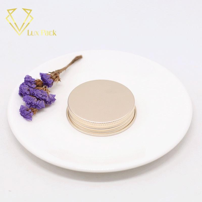 Hot Sealing Gold Cosmetic Cap Custom Aluminium Screw Cap