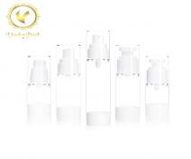 Cosmetic plastic bottle - vacuum bottle