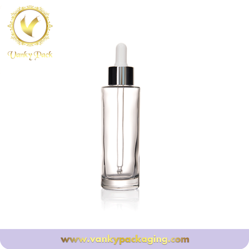 Free Samples 30ml 50ml frosted serum packaging glass bottle