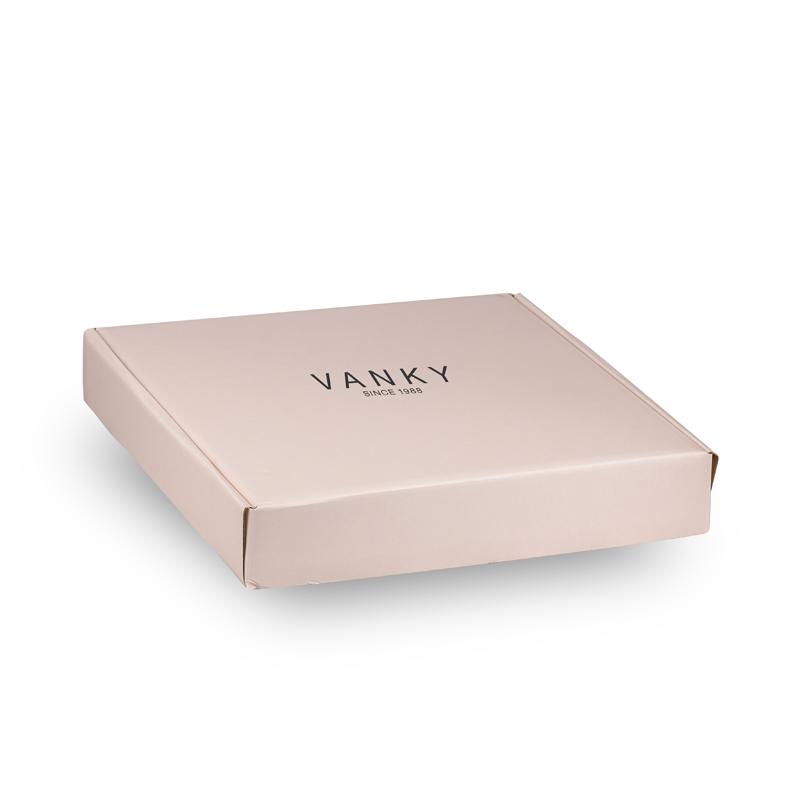 Light pink custom design colorful printing natural natural kraft box packaging