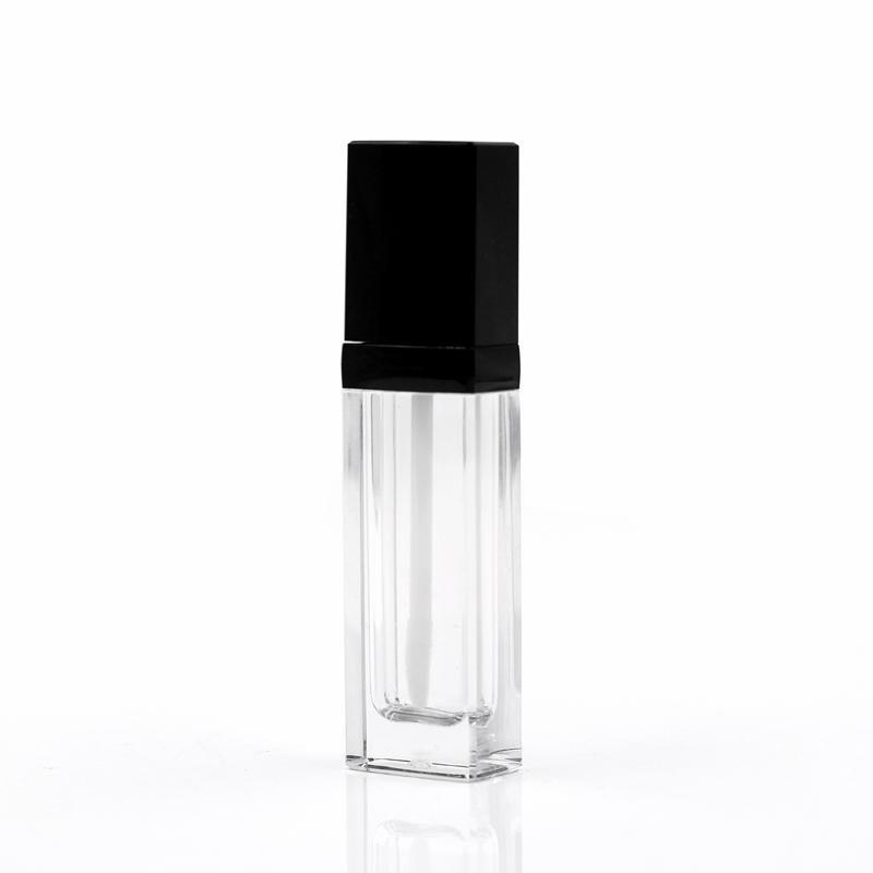 3.5 ml Rectangle shape lip gloss tube plastic tube container