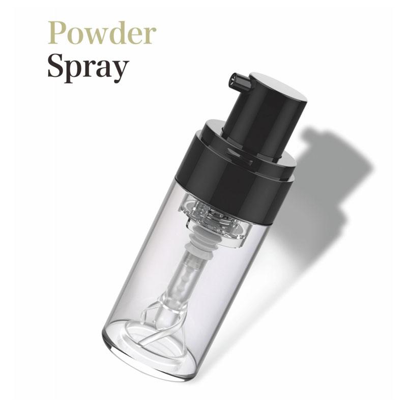 30ml 50ml 80ml All plastic powder spray bottle without stainless