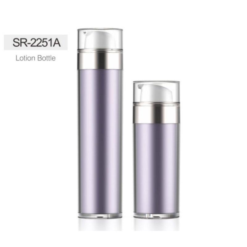 30ml 50ml 100ml Luxury quality PP PETG MS plastic bottle for skincare cosmetic packaging SR2151A