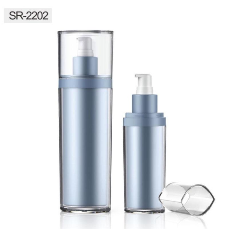 50ml 120ml High quality oval shape customized plastic bottle container packaging SR2202