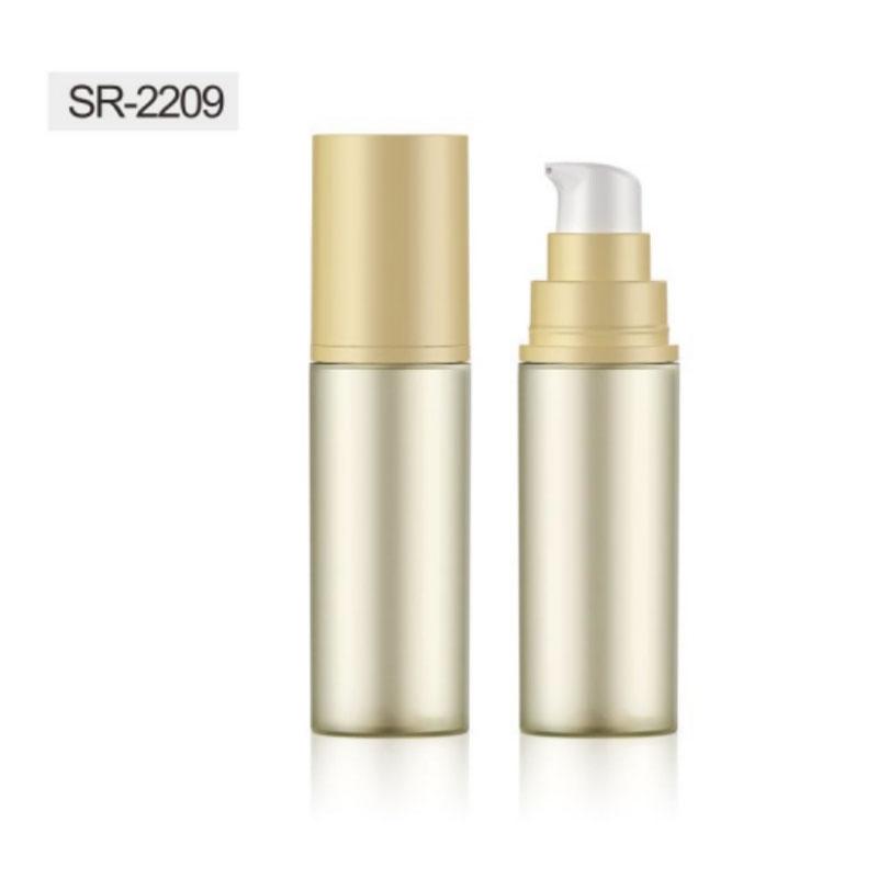 15ml PETG plastic bottle round shape bottle cosmetic lotion bottle packaging SR2209