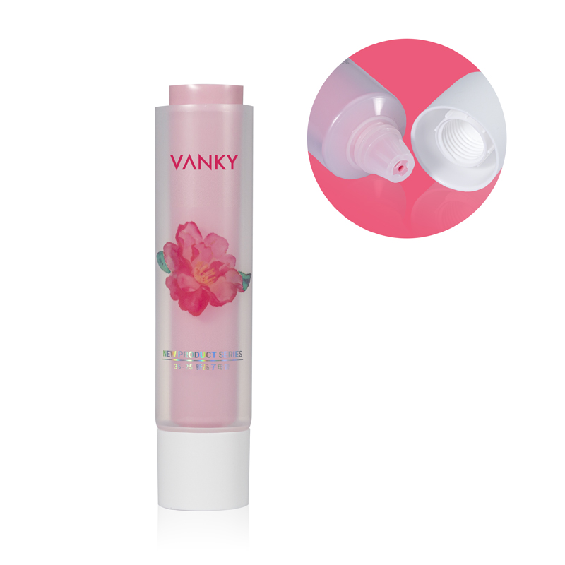 High quality cosmetic dual chamber double walls soft tube cosmetic packaging