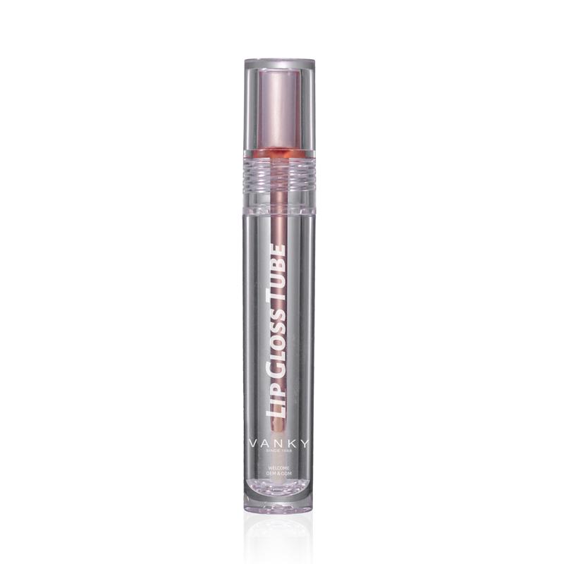 6ml High quality transparent gloss custom printing tube makeup packaging